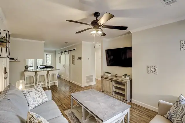 Living room at Dunes Villas 4H